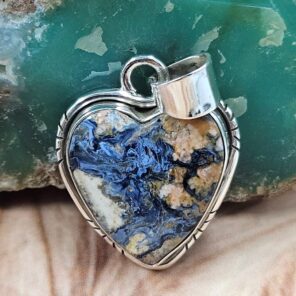 Pietersite 1.25" Sterling Silver Pendant (REXT108-112)