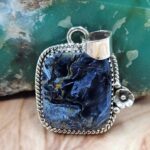 Pietersite 1.25" Sterling Silver Pendant (REXT108-116)