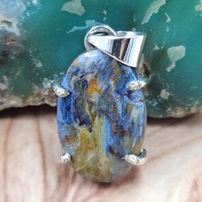 Pietersite 1.25" Sterling Silver Pendant (REXT108-119)
