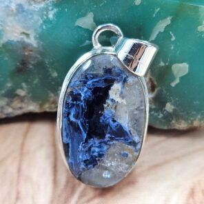 Pietersite 1.5" Sterling Silver Pendant (REXT108-122)