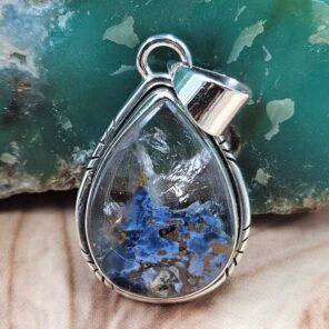 Pietersite 1.25" Sterling Silver Pendant (REXT108-123)