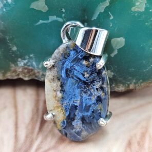 Pietersite 1.25" Sterling Silver Pendant (REXT108-124)