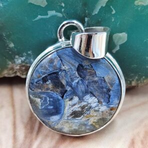 Pietersite 1.25" Sterling Silver Pendant (REXT108-125)