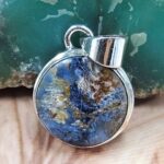 Pietersite 1" Sterling Silver Pendant (REXT108-127)