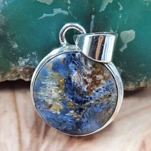 Pietersite 1" Sterling Silver Pendant (REXT108-127)