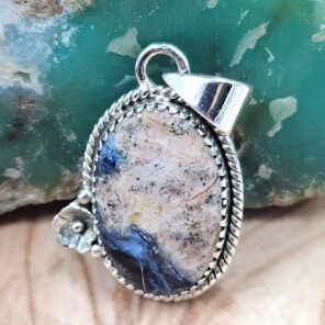 Pietersite 1.25" Sterling Silver Pendant (REXT108-133)