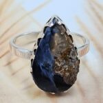 Pietersite Size US 9 Sterling Silver Ring (REXT108-177)
