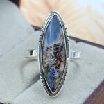 Pietersite Size US 8 Sterling Silver Ring (REXT108-150)