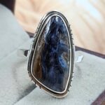 Pietersite Size US 10 Sterling Silver Ring (REXT108-182)