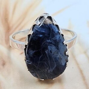 Pietersite Size US 10 Sterling Silver Ring (REXT108-184)