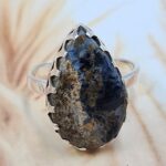Pietersite Size US 8 Sterling Silver Ring (REXT108-155)