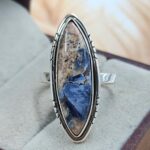 Pietersite Size US 7 Sterling Silver Ring (REXT108-134)