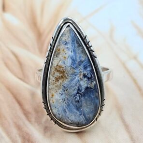 Pietersite Size US 7 Sterling Silver Ring (REXT108-136)