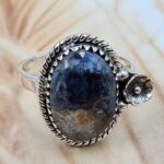 Pietersite Size US 8 Sterling Silver Ring (REXT108-163)