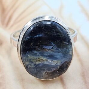 Pietersite Size US 10 Sterling Silver Ring (REXT108-181)