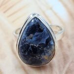 Pietersite Size US 8 Sterling Silver Ring (REXT108-160)