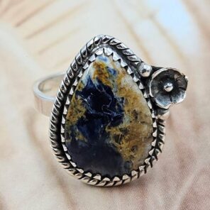 Pietersite Size US 6 Sterling Silver Ring (REXT108-199)