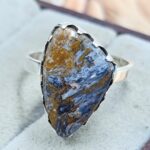 Pietersite Size US 8 Sterling Silver Ring (REXT108-152)