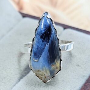 Pietersite Size US 7 Sterling Silver Ring (REXT108-137)