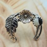 White Buffalo Turquoise Sterling Silver Ring (REXT62-349)