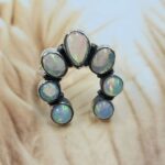 Ethiopian Opal Naja Sterling Silver Ring (REXT127-81)