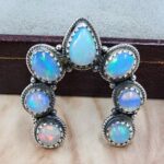 Ethiopian Opal 1.25" Sterling Silver Pendant (RS70-52)