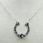White Buffalo Turquoise Sterling Silver Necklace (REXT170-23)