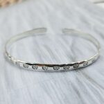 Plain Silver Southwest Bangle Size 5.5" Adjustable Sterling Silver Bangle (RS88-34)
