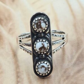 Wild Horse Jasper 925 Sterling Silver Ring (REXT171-8)