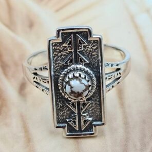 Wild Horse Jasper 925 Sterling Silver Ring (REXT171-12)