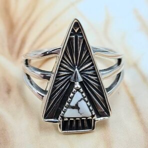 Wild Horse Jasper 925 Sterling Silver Ring (REXT172-7)