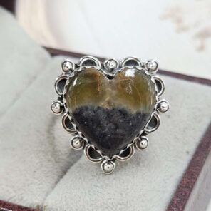Septarian Size US 7 Sterling Silver Ring (REXT110-208)