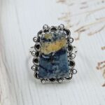 Sodalite Size US 6 Sterling Silver Ring (REXT110-188)