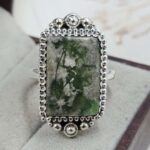 Variscite Size US 11 Sterling Silver Ring (REXT110-233)