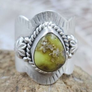 Palamino Matt Finish Size US 6 925 Sterling Silver Ring (REXT80-44)