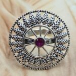 Ruby Size US 7 925 Sterling Silver Ring (RS38-129)