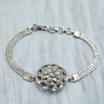 Cubic Zirconia 925 Sterling Silver Bracelet (RS38-106)