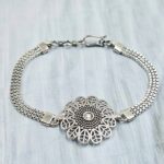Cubic Zirconia 925 Sterling Silver Bracelet (RS38-113)