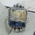 Sodalite Size US 6 Sterling Silver Ring (REXT110-249)