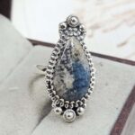 Sodalite Size US 7 Sterling Silver Ring (REXT110-248)