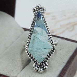 Variscite Size US 6 Sterling Silver Ring (REXT110-255)