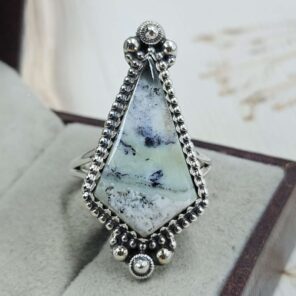 Variscite Size US 6 Sterling Silver Ring (REXT110-254)