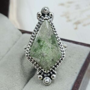 Variscite Size US 6 Sterling Silver Ring (REXT110-235)
