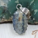 Sodalite Sterling Silver Pendant (REXT110-267)