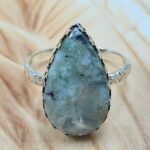 Variscite Size US 11 925 Sterling Silver Ring (REXT119-325)