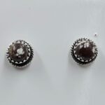 Wild Horse Jasper 925 Sterling Silver Stud Earrings (REXT36-180)