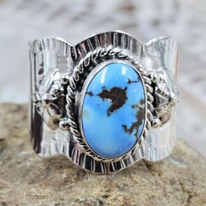 Golden Hills Size US 10 Sterling Silver Ring (RS7-369)