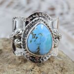 Golden Hills Size US 8 Sterling Silver Ring (RS7-365)