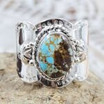 Mine 8 Size US 10 Sterling Silver Ring (RS7-409)