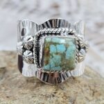 Mine 8 Size US 9 Sterling Silver Ring (RS7-407)